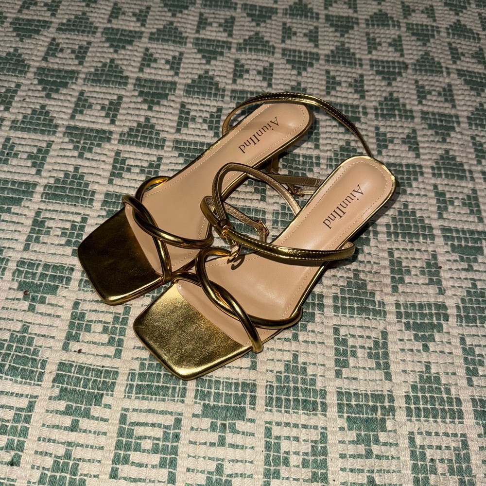Gold Heels